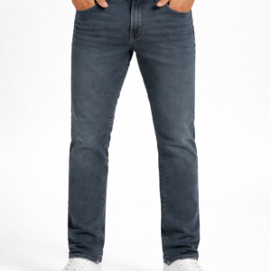 dark gray men's slim fit jeans