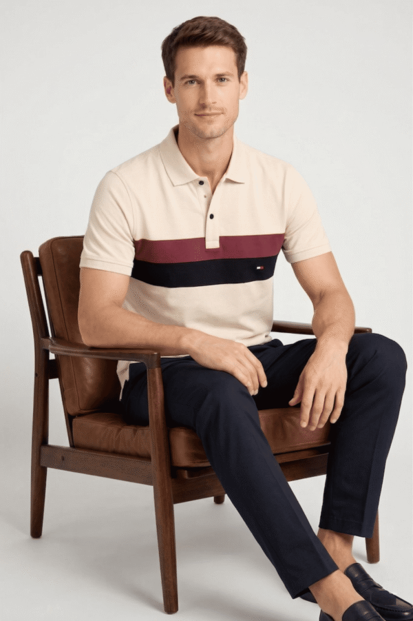 men's cotton regular fit polo t shirt