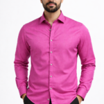 self design geometric printed casual shirt for men's