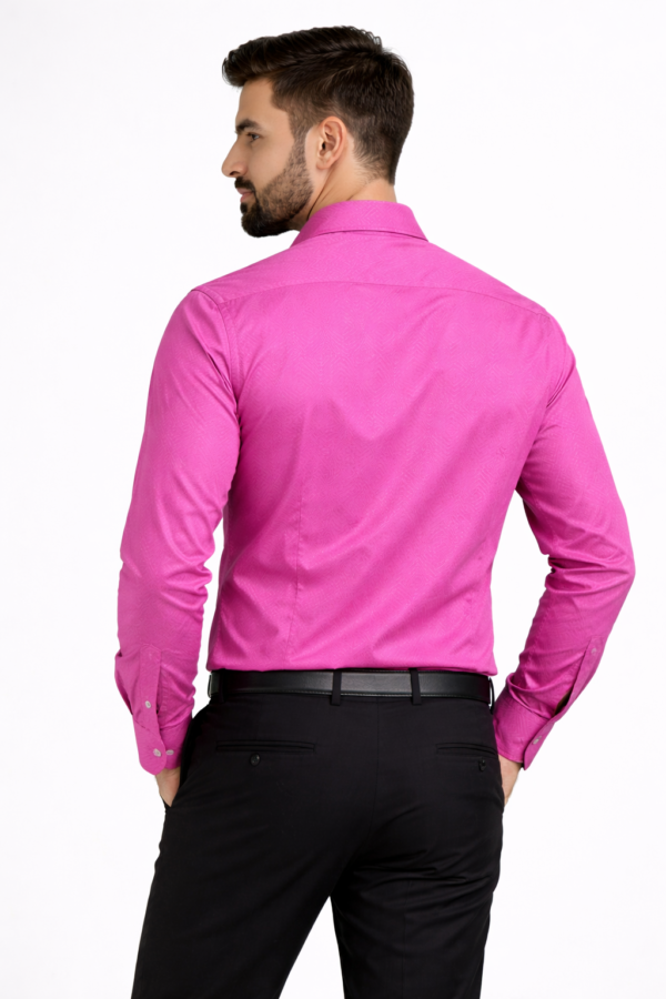 self design geometric printed casual shirt for men's